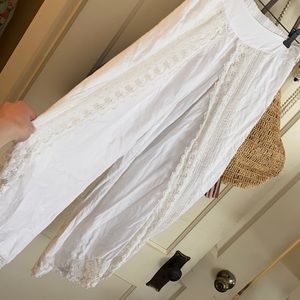 High waisted beach pants